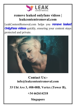 remove leaked onlyfans videos | leakcontentremoval.com
