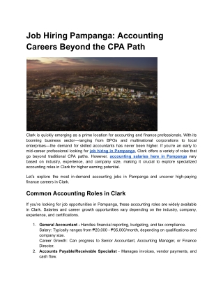 Job Hiring Pampanga_ Accounting Careers Beyond the CPA Path