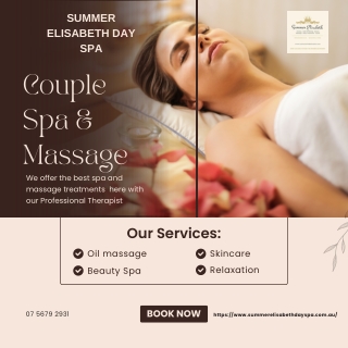 Couples spa