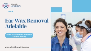 Ear Wax Removal Adelaide