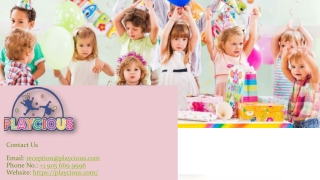 Exclusive Private Party Rooms at Playcious for Unforgettable Celebrations!