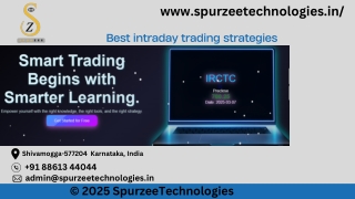Best intraday trading strategies