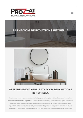 Bathroom Renovations Reynella