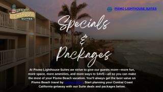 Exclusive Pismo Beach Hotel Deals and Packages