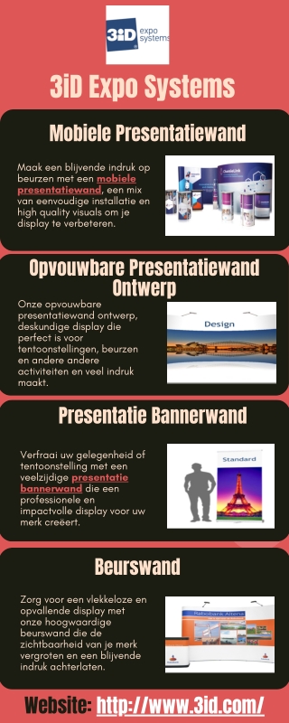Mobiele Presentatiewand