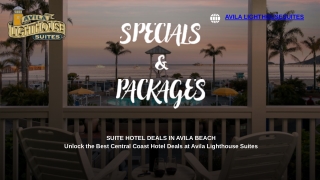 Exclusive Avila Beach Hotel Deals & Packages