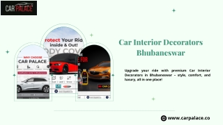 Car Interior Decorators Bhubaneswar