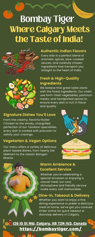 Bombay Tiger – Where Calgary Meets the Taste of India!