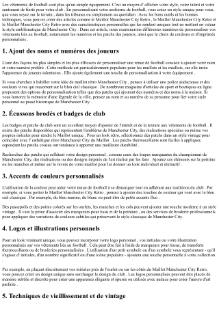 Vêtements de football légers et respirants pour les matchs d'été Maillot Manches