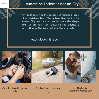 Automotive Locksmith Kansas City