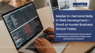 Jumpstart Your Tech Career with a Technical Training Program at Hunter Business