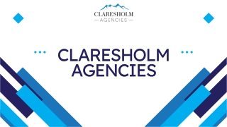 Claresholm Agencies – Trusted Insurance Company in Alberta for Over 30 Years