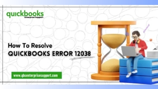 QuickBooks Error 12038 - What Does It Mean