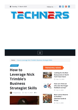 Nick Trimble Real Estate Expert