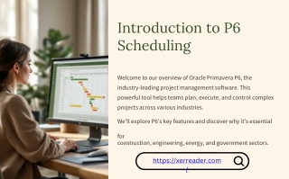 Introduction-to-P6-Scheduling