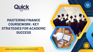 Key Strategies For Mastering Finance Coursework
