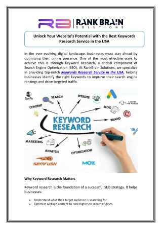 Boost SEO with Expert Keywords Research Service