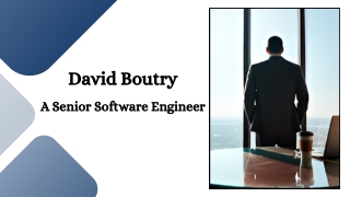 David Boutry - A Senior Software Engineer