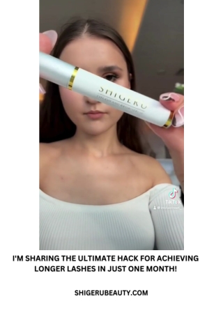 Hack to grow lashes and brows | Shigeru Beauty