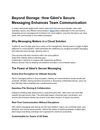 Beyond Storage_ How Gämi’s Secure Messaging Enhances Team Communication.docx