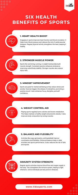Six Health Benefits of Sports