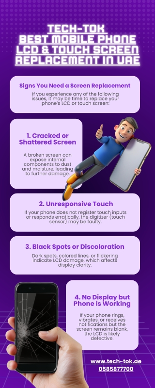 Best Mobile Phone LCD & Touch Screen Replacement in UAE | Mobile Phone LCD Repair | Mirdif City Centre