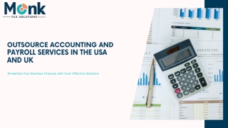 Outsource Accounting and Payroll Services in the USA and UK