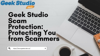 Geek Studio Scam Protection Protecting You from Scammers
