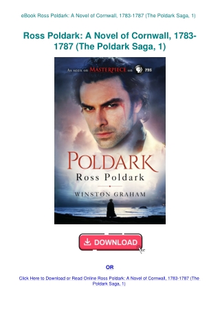 eBook Ross Poldark A Novel of Cornwall  1783-1787 (The Poldark Saga  1)