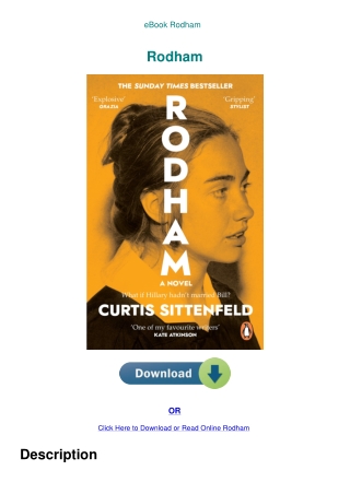 eBook Rodham