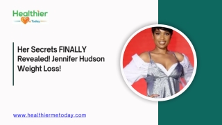 jennifer hudson weight loss