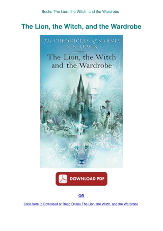 Books The Lion  the Witch  and the Wardrobe