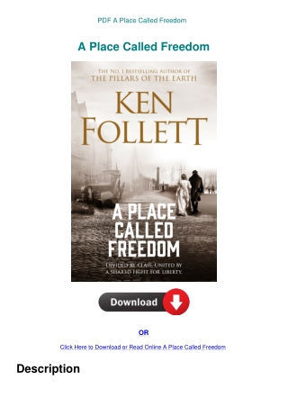 PDF A Place Called Freedom