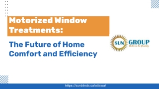 Motorized Window Treatments_