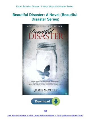 Books Beautiful Disaster A Novel (Beautiful Disaster Series)