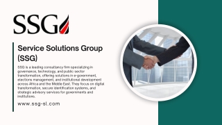 Ensure Success with SSG Project Management Services Somalia