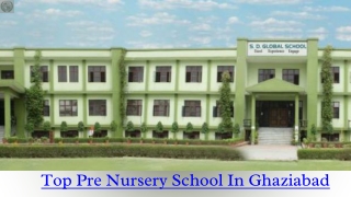 Top Pre Nursery School In Ghaziabad