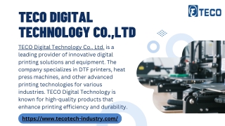 Best T Shirt Press Machine - tecotech-industry.com