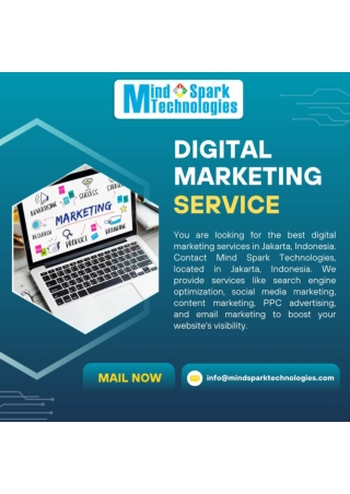 Digital Marketing Company in Jakarta, Indonesia - Mind Spark Technologies.
