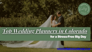 Top Wedding Planners in Colorado