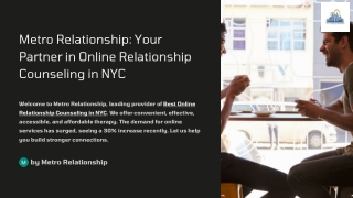 Expert Online Relationship Counseling in NYC to Transform Your Bond