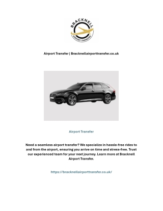 Airport Transfer | Bracknellairporttransfer.co.uk