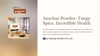 Kichnam Amchur Powder