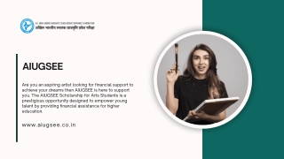 Pursue Your Passion with a Scholarship for Arts Student