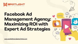 Facebook Ad Management Agency: Maximizing ROI with Expert Ad Strategies