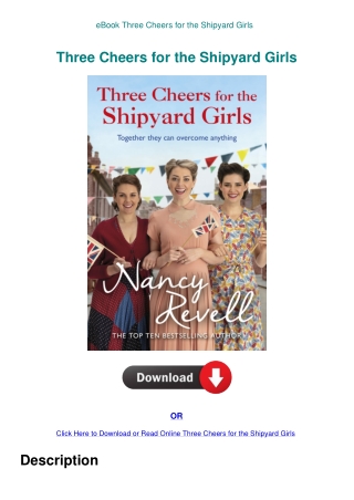 eBook Three Cheers for the Shipyard Girls
