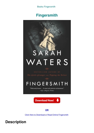Books Fingersmith