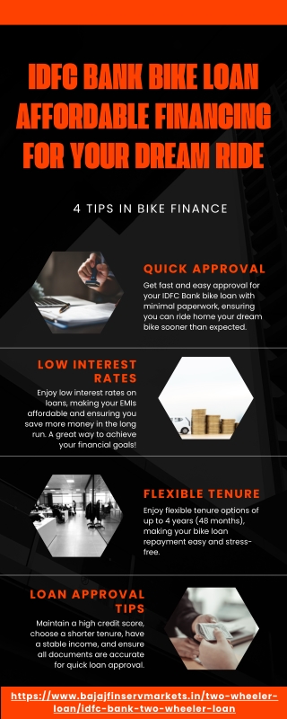 IDFC Bank Bike Loan Affordable Financing for Your Dream Ride