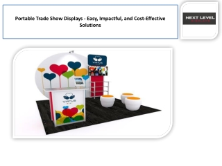 Choosing the Right Portable Trade Show Displays for Your Needs