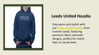Leeds United Hoodie